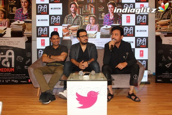 Irrfan Khan at 'Hindi Medium' Trailer Launch
