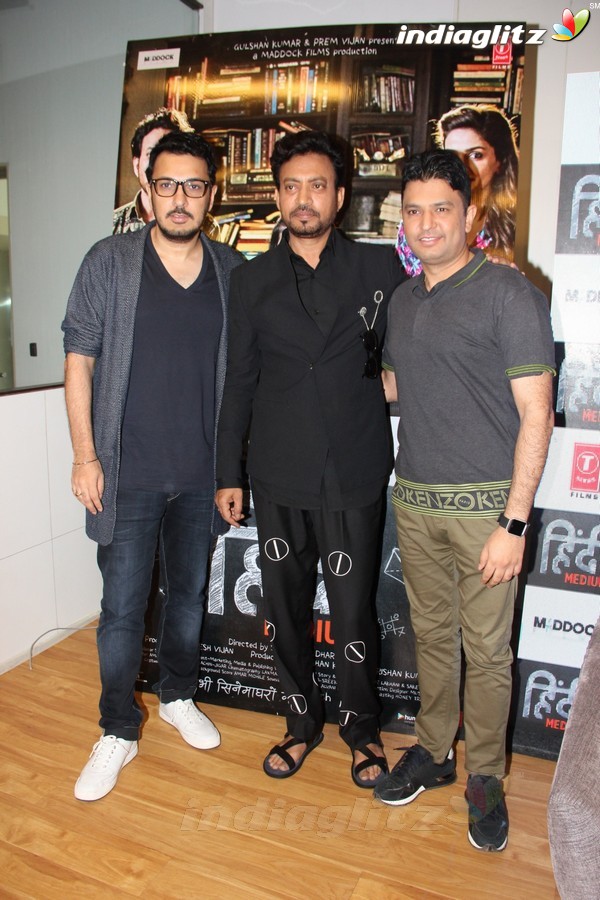 Irrfan Khan at 'Hindi Medium' Trailer Launch
