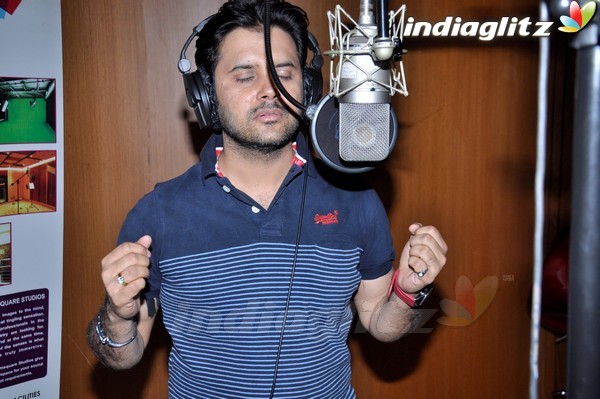 Javed Ali at 'Shambhu' Album Song Recording