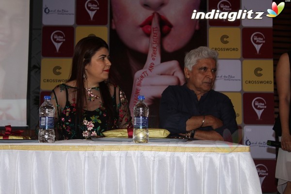 Javed Akhtar at 'Coffee Days Champagne Nights & Other Secrets' Book Launch