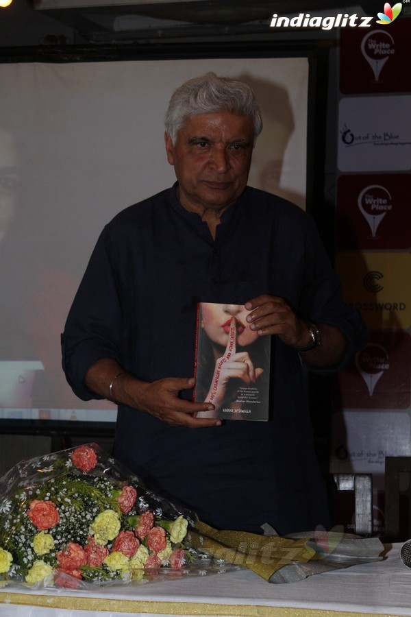Javed Akhtar at 'Coffee Days Champagne Nights & Other Secrets' Book Launch