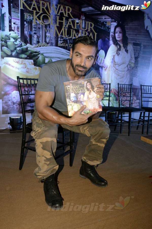 John Abraham Launches Smita Deo's Debut Cook Book