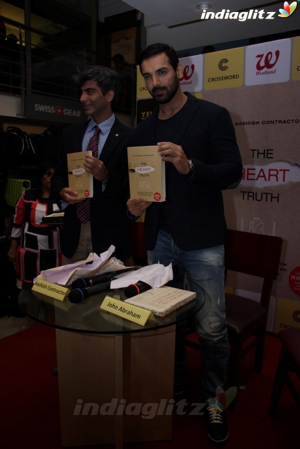 John Abraham at DR. Aashish Contractor Book Launch