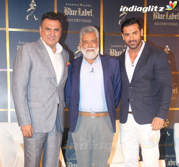 John, Boman Irani at 'Date With Dad' With Johnnie Walker Blue Label