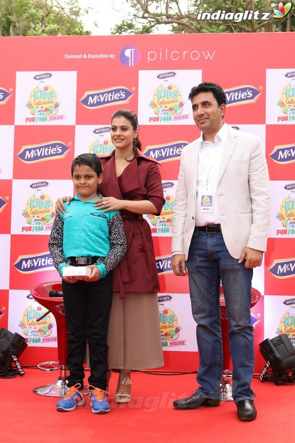 Kajol at Launch of New Product McVite's