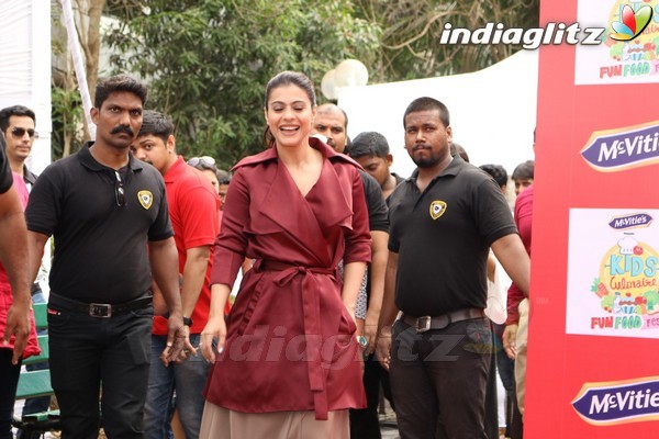 Kajol at Launch of New Product McVite's