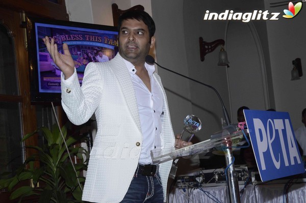 Kapil Sharma Honoured with PETA's Person Of The Year Award