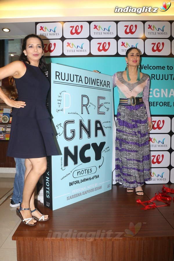 Kareena Kapoor Khan at Launch of Book Pregnancy Notes Before, During & After