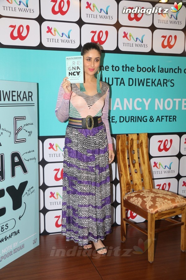 Kareena Kapoor Khan at Launch of Book Pregnancy Notes Before, During & After