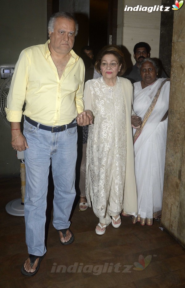 Salman, Tabu at 'Bajrangi Bhaijaan' Special Screening at Light Box