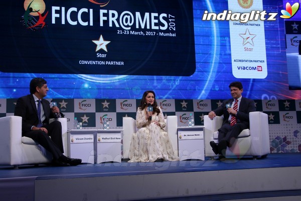 Madhuri Dixit & Sriram Nene at FICCI FRAMES 2017