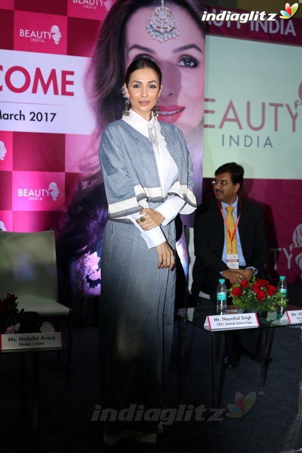 Malaika Arora Khan at Beauty India Show Conference