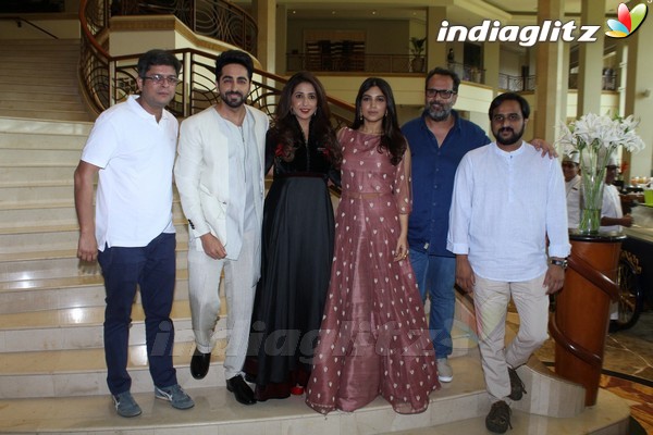 Ayushmann Khurrana & Bhumi Pendnekar at 'Shubh Mangal Savdhaan' Trailer Launch