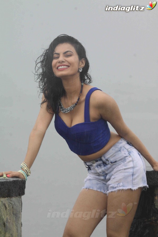 Manisha Kelkar during the Glamorous Rain Photoshoot