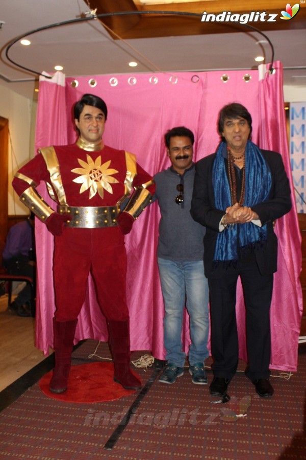 Mukhesh Khanna Inaugurates his Website & Shaktiman Wax Statue