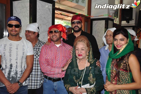 Randeep Hooda, Dharmendra at 'Nanak Naam Jahaz Hai' First Look Launch