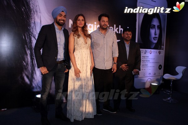 Nargis Fakhri at Launch of Her Own Mobile App