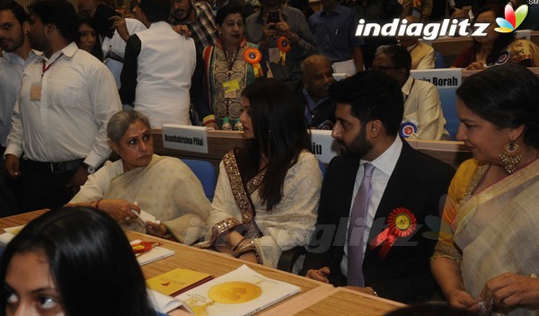 Amitabh, Kangana, Sanjay Leela Bhansali at 63rd National Film Awards