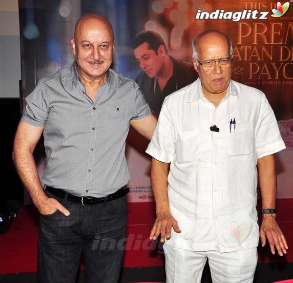 Salman, Sonam at 'Prem Ratan Dhan Payo' Trailer Launch
