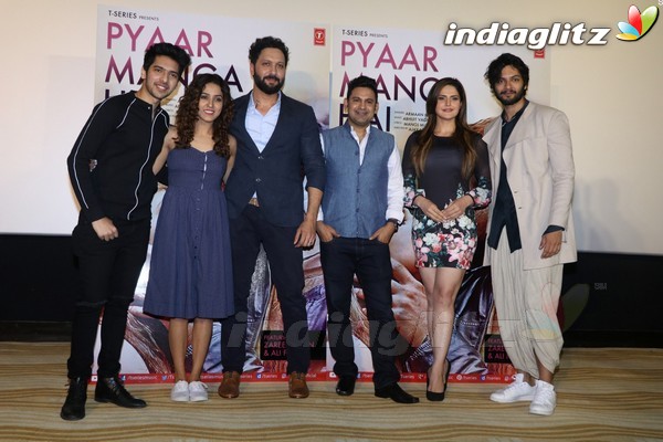 Zarine Khan & Ali Fazal at 'Pyaar Manga Hai' Song Launch