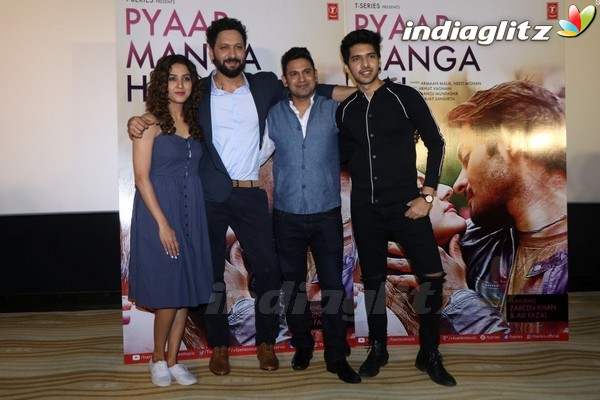 Zarine Khan & Ali Fazal at 'Pyaar Manga Hai' Song Launch