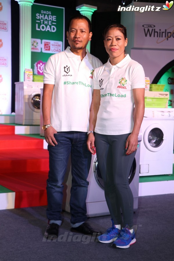 Randeep Hooda, Mary Kom at Launch of 'Be The Change'