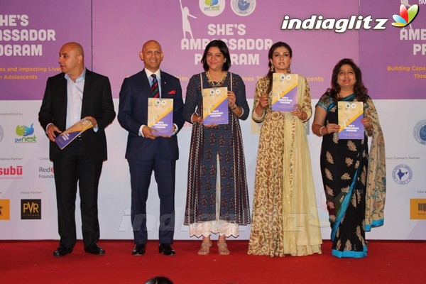 Raveena Tandon at Launch of New Initiative She's Ambassador Program