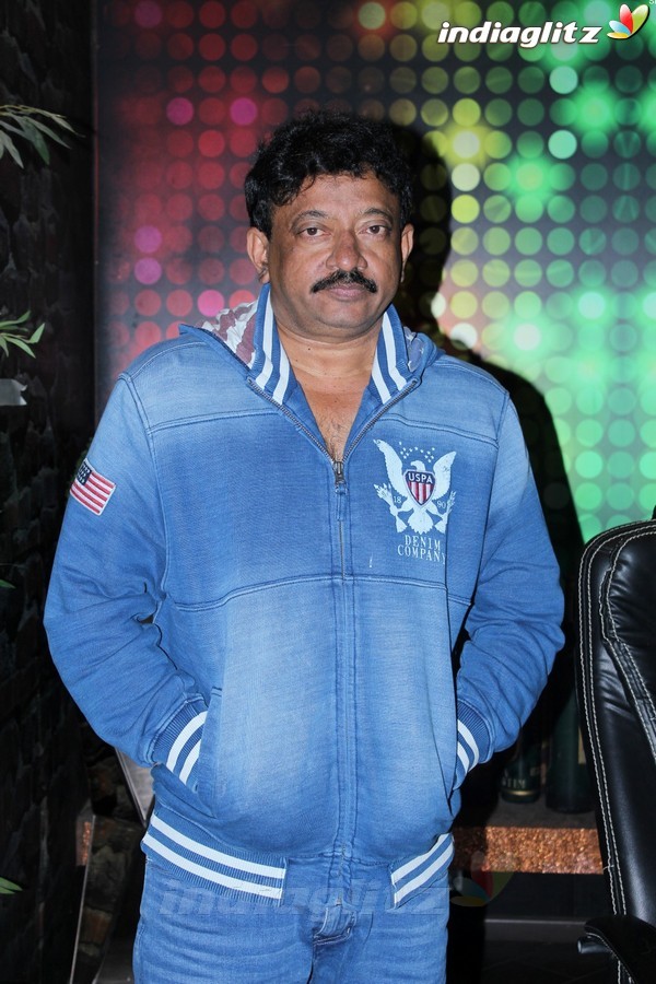 Ram Gopal Varma at Web Series 'Guns & Thighs' Press Meet