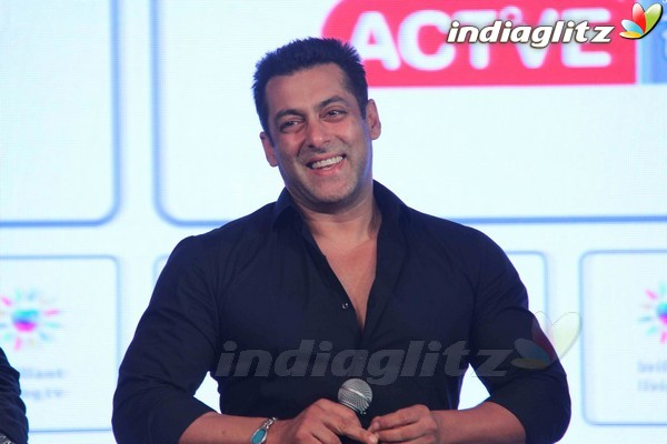 Salman Khan at Tata Sky's Active Fitness Launch