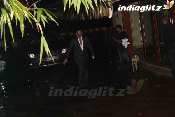 Sanjay Dutt Celebrates his 57th Birthday with Friends & Family