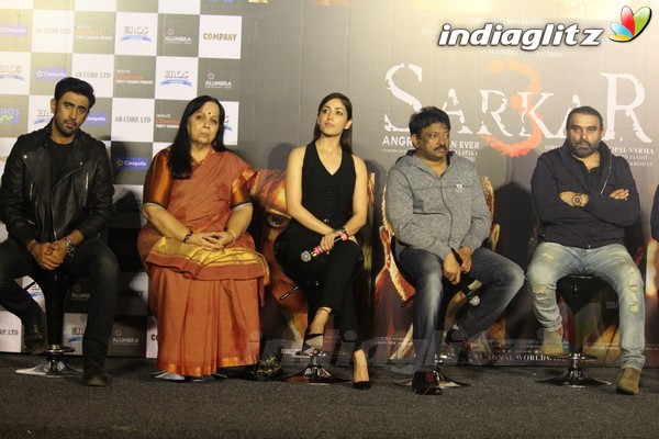 Amitabh Bachchan, Yami Gautam, Amit Sadh at 'Sarkar 3' Trailer Launch
