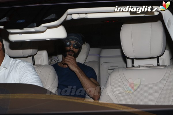 Shahid Kapoor Spotted at International Airport
