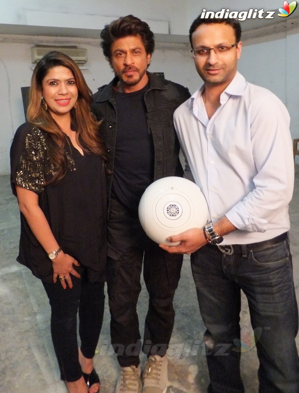 Shah Rukh Khan Enhance his Home With The New & Advanced Gold Phantom Speaker