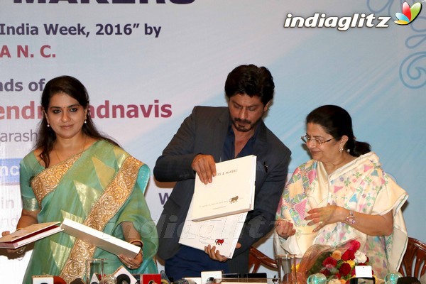 Shah Rukh Khan Launches Shaina NC's Book 'Movers & Makers'