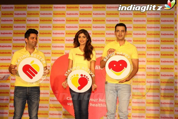 Shilpa Shetty at Saffolalife's World Heart Day Event