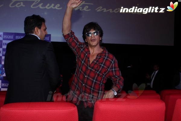 Shah Rukh Khan Inaugurates New INOX Theatre in Mumbai