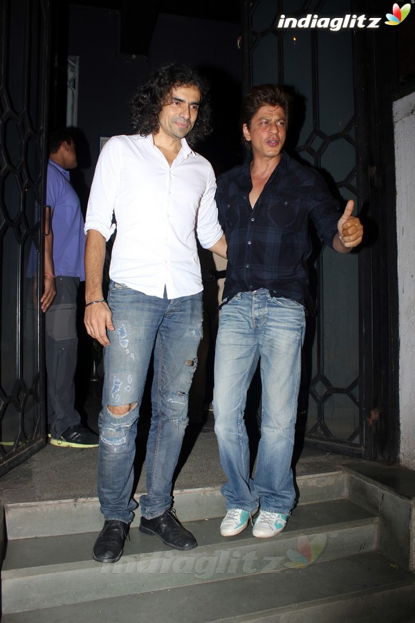 Shah Rukh Khan & Imtiaz Ali Spotted at Korner House