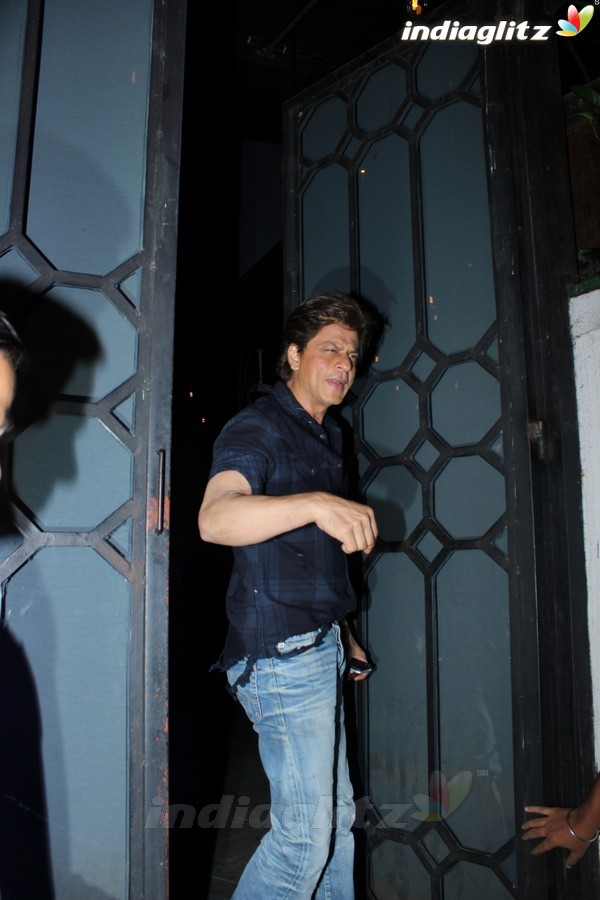 Shah Rukh Khan & Imtiaz Ali Spotted at Korner House