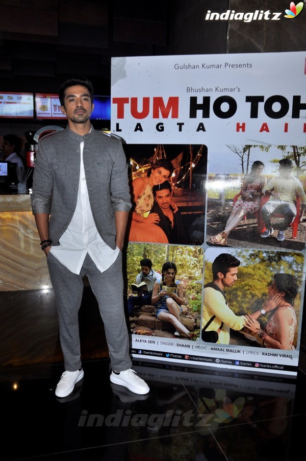 Taapsee Pannu & Saqib Saleem at Launch of Single Track 'Tum Ho Toh Lagta Hain'