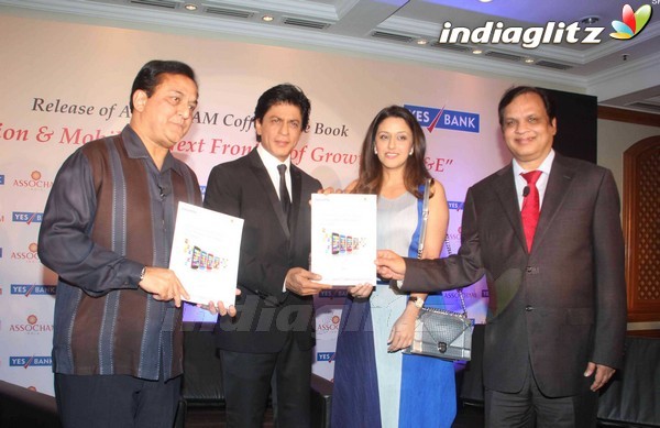SRK Launches Assocham Coffee Table Book