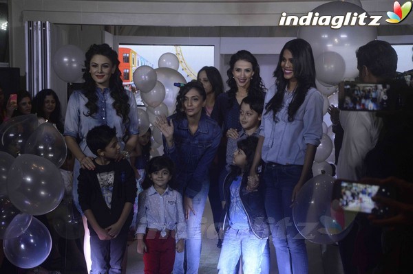 Tara Sharma at Pepe Jeans Kidswear Launch