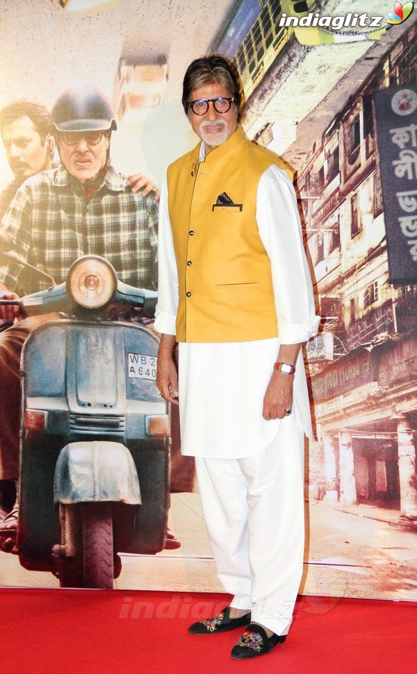 Amitabh Bachchan, Vidya Balan at 'Te3n' Trailer Launch