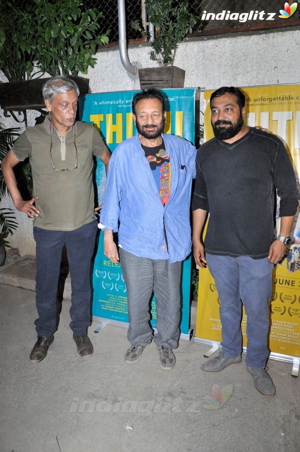 Kangana Ranaut & Anurag Kashyap at Screening of 'Thithi'
