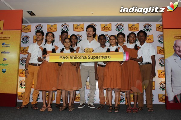 Tiger Shroff Joins P&G Shiksha Super Hero Movement