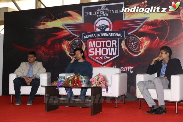 Tiger Shroff Launches Mumbai International Motor Show 2017