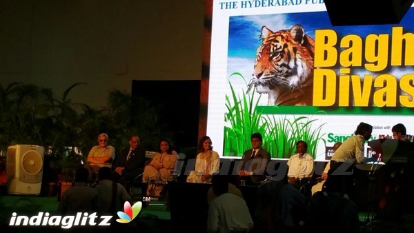Dia Mirza Celebrates `Global Tiger Day'