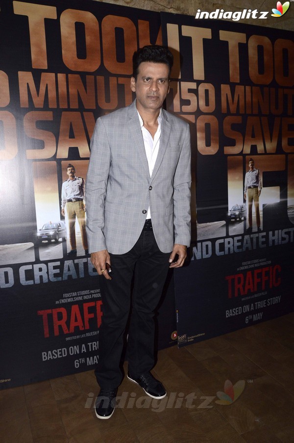 Manoj Bajpayee, Divya Dutta at 'Traffic' Trailer Launch