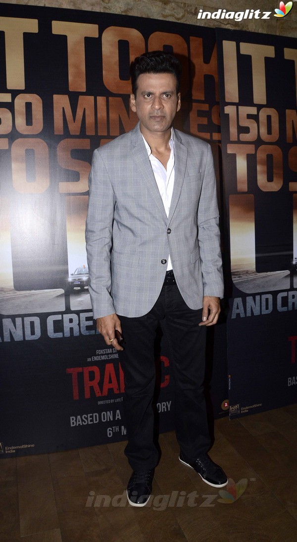 Manoj Bajpayee, Divya Dutta at 'Traffic' Trailer Launch
