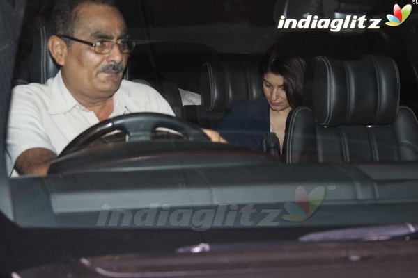 Twinkle Khanna Spotted at International Airport