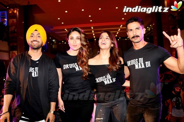 Shahid, Kareena, Alia, Diljit at 'Udta Punjab' Trailer Launch